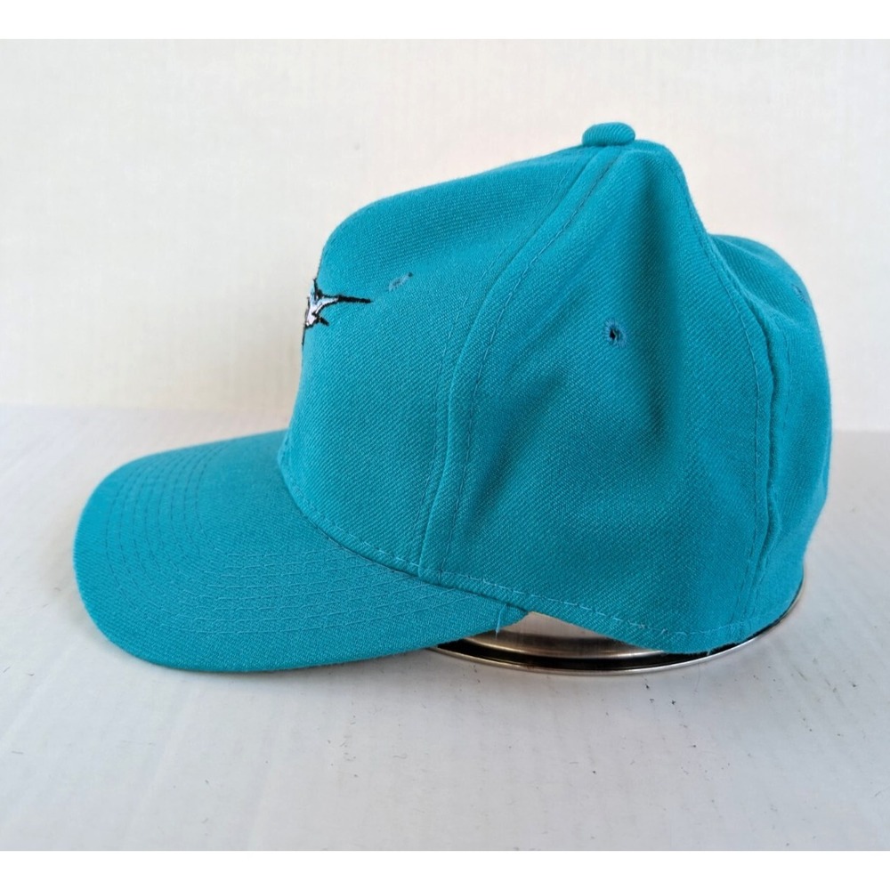 Vintage Florida Marlins Fitted Hat 7 1/8 MLB 90s Sports Specialties Wool Cap Pro - Picture 3 of 8